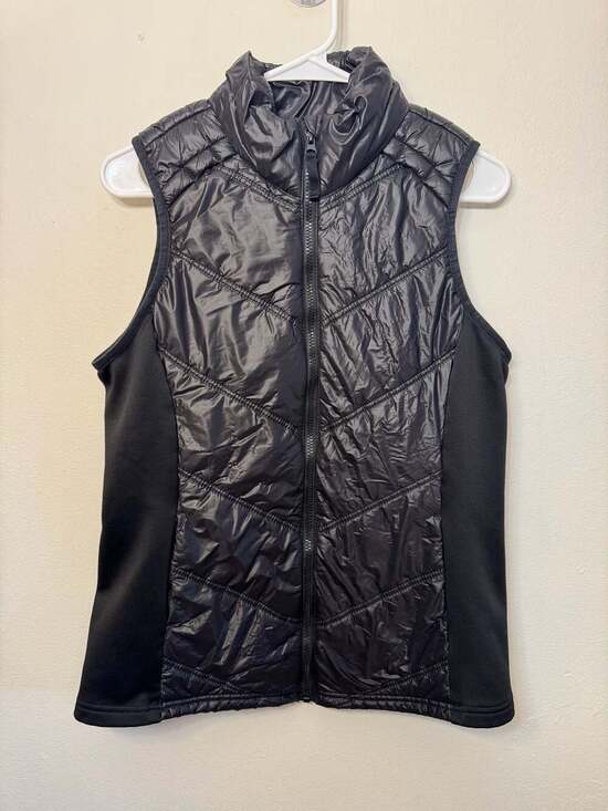 Avia Jackets & Blazers - Avia Puffer Vest Women's Black Lightweight Packable Full Zip Outdoor -L 12/14